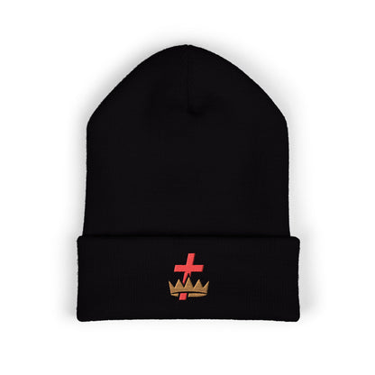 Knights Templar Embroidered Classic Cuffed Beanie