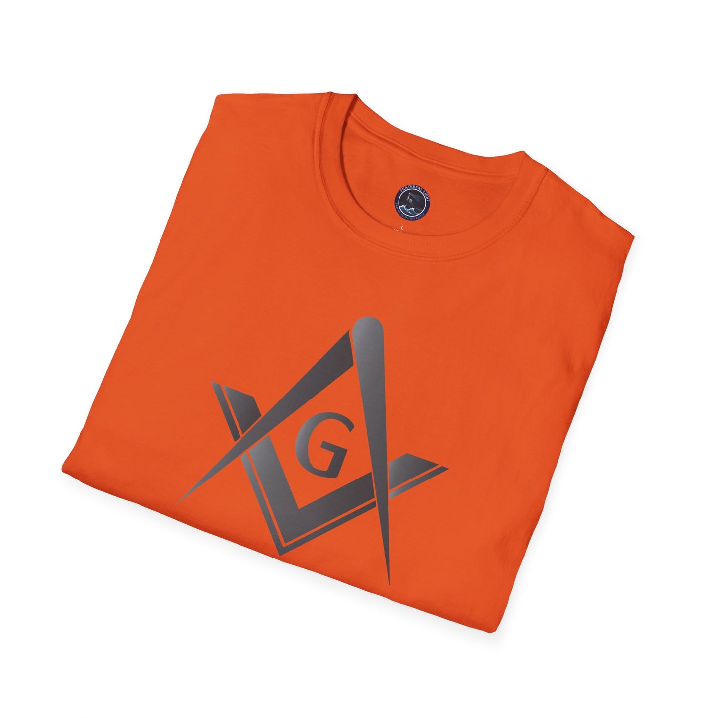 Blackstone Square and Compass Softstyle T-Shirt  - Classic (Front Print)
