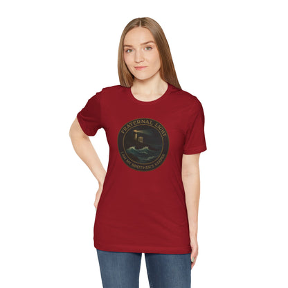 Fraternal Light Vintage Art Short Sleeve T-Shirt