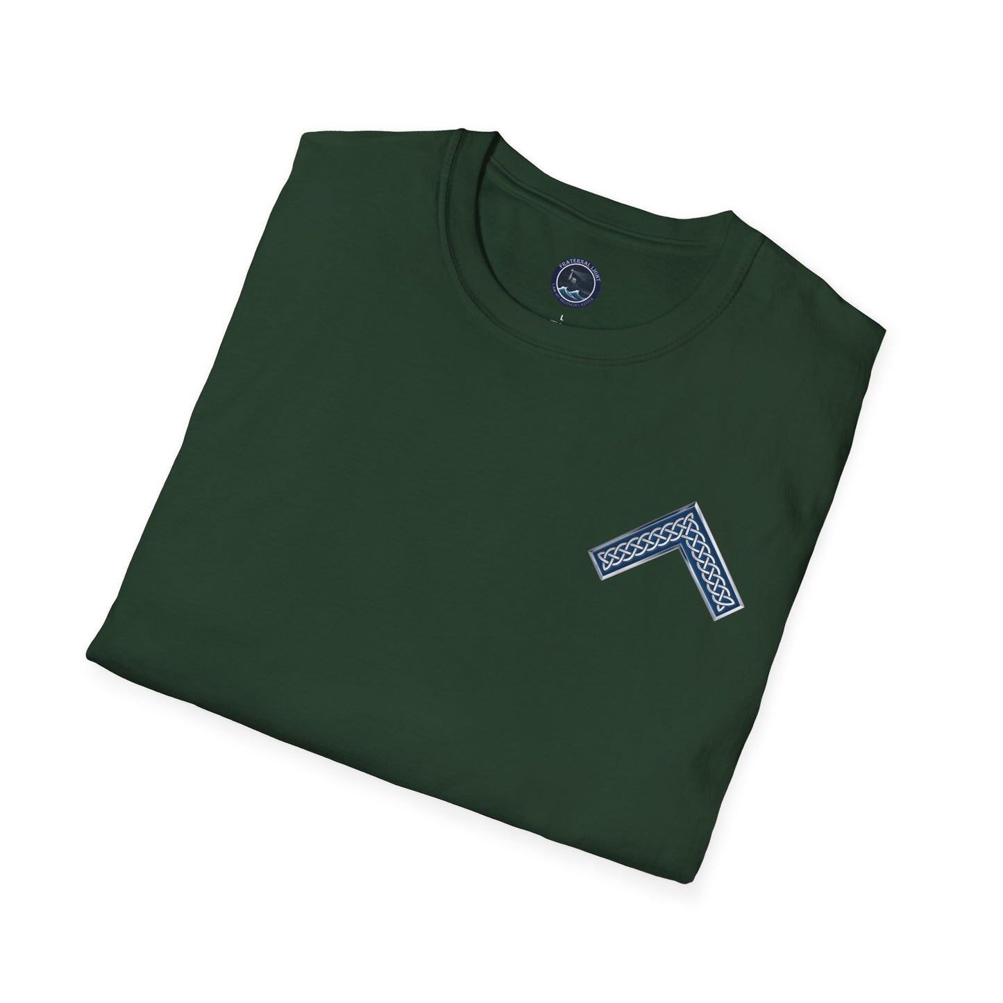 Worshipful Master "Chief Steward" Softstyle T-Shirt - Celtic Square (Two-Sided)