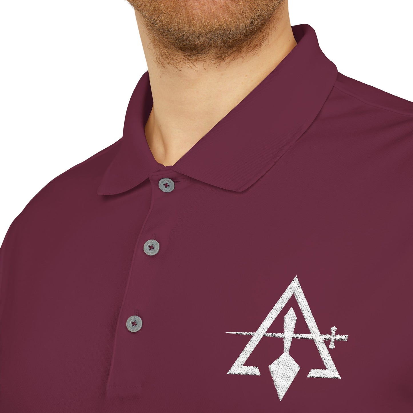 Cryptic Council adidas Performance Polo - White Logo