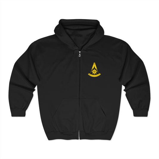 CA Past Master Embroidered Heavy Blend Full Zip Hooded Sweatshirt