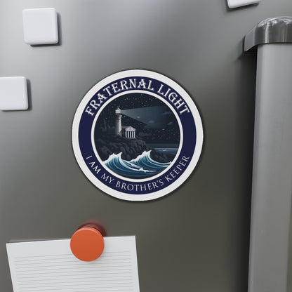 Fraternal Light Die-Cut Magnet