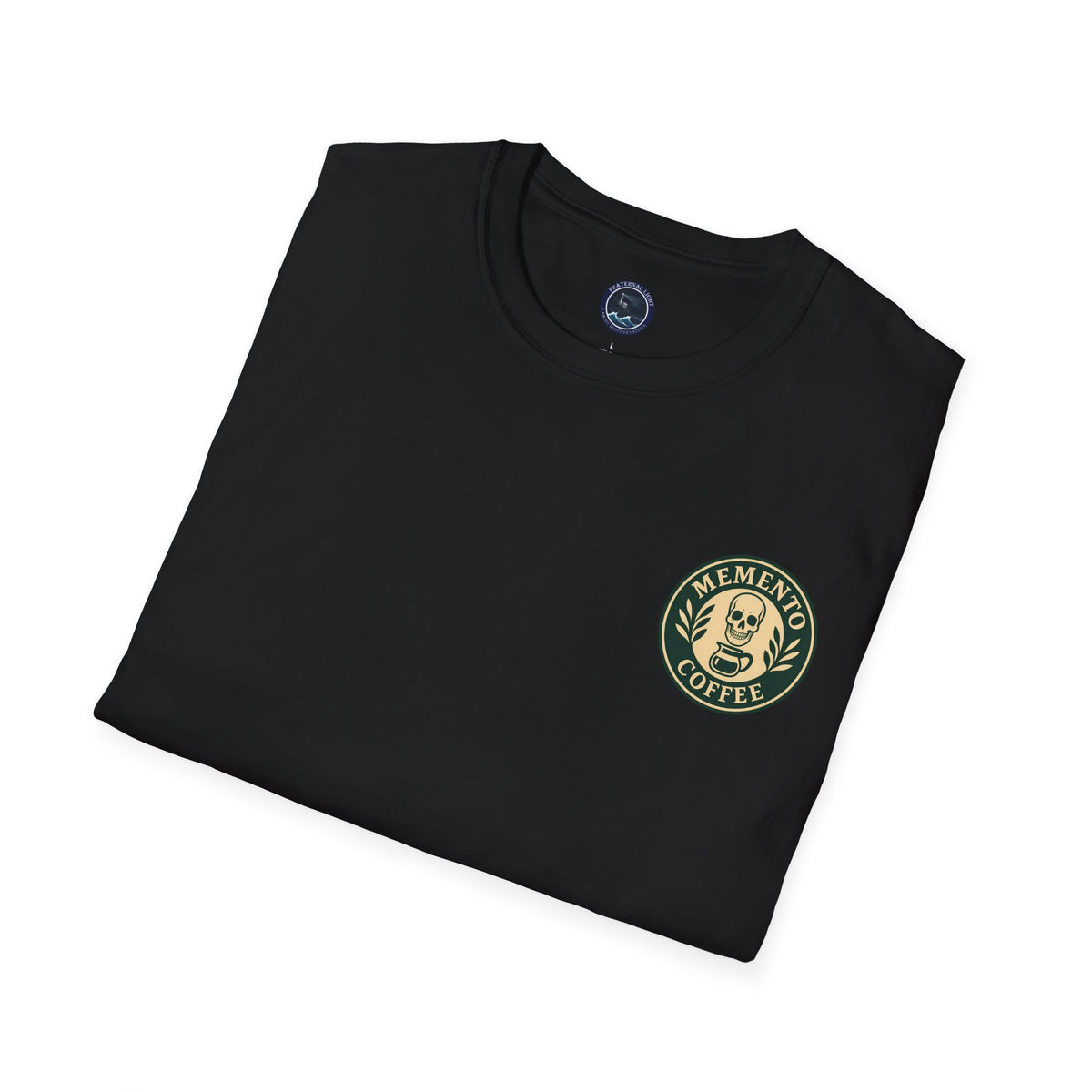Memento Coffee Softstyle T-Shirt - Acacia (Green/Tan)