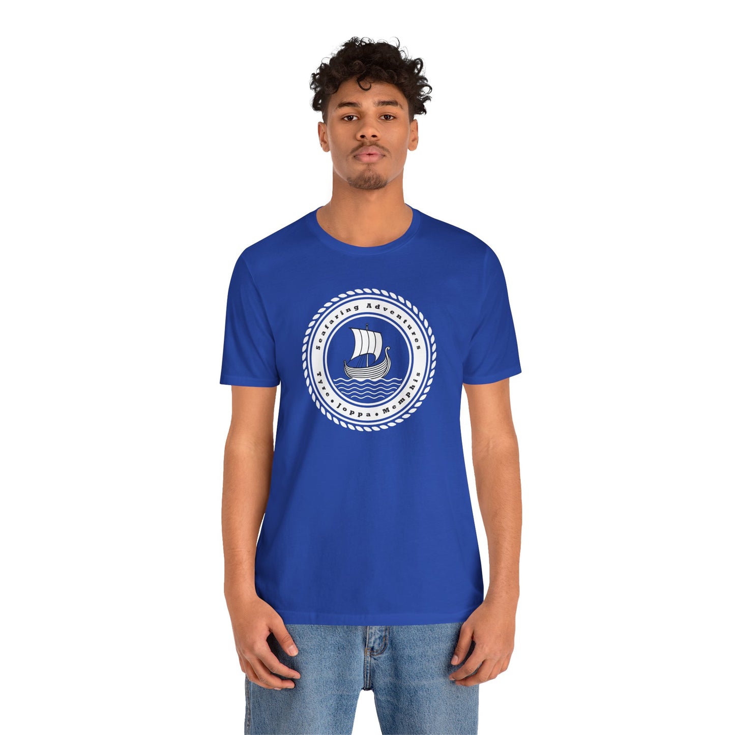 "Seafaring Adventures" Short Sleeve T-Shirt - Front Print