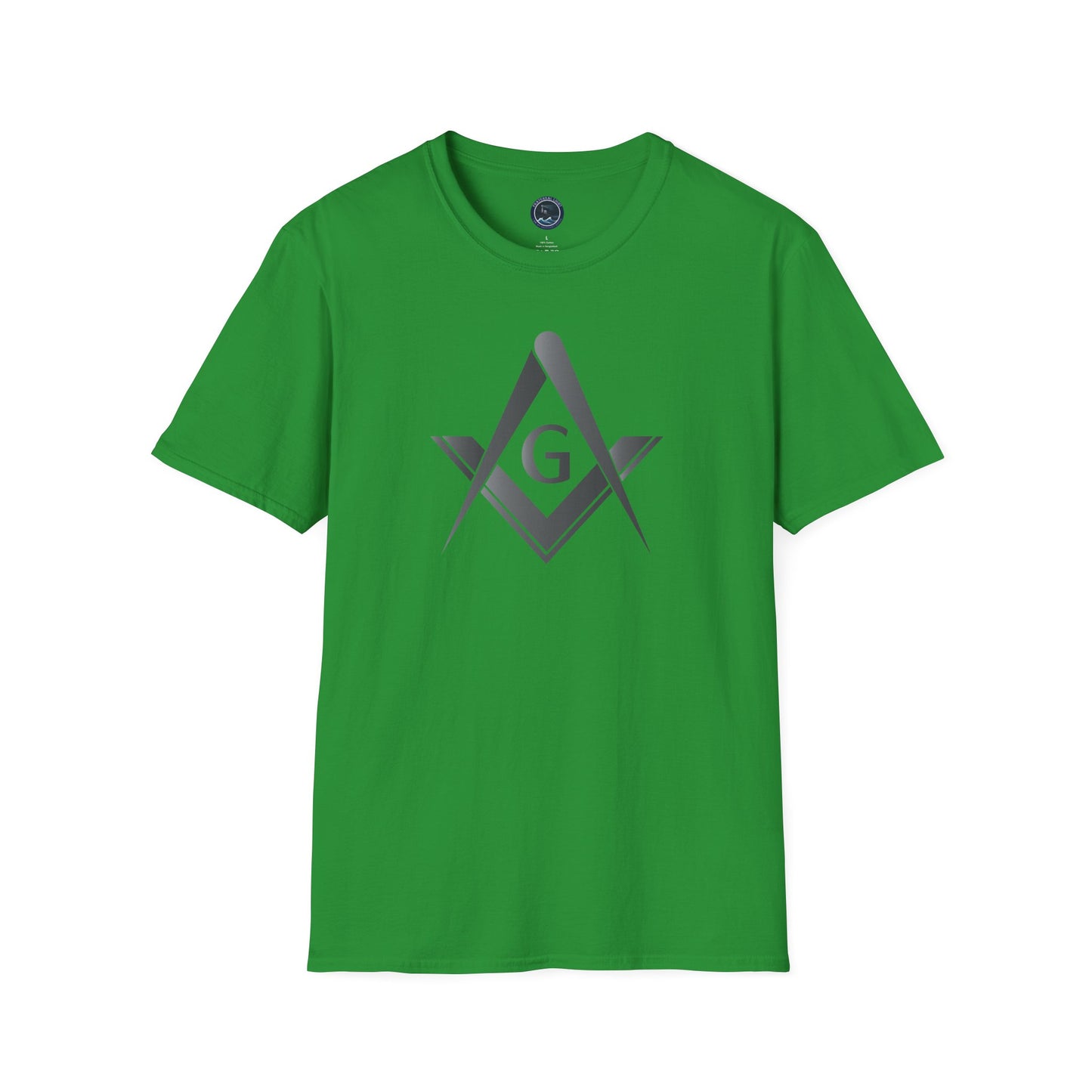 Blackstone Square and Compass Softstyle T-Shirt  - Classic (Front Print)
