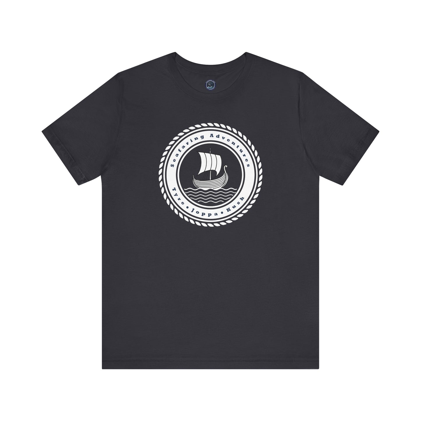 "Seafaring Adventures" From Tyre to Kush Short Sleeve T-Shirt - Front Print