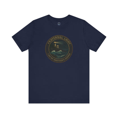 Fraternal Light Vintage Art Short Sleeve T-Shirt