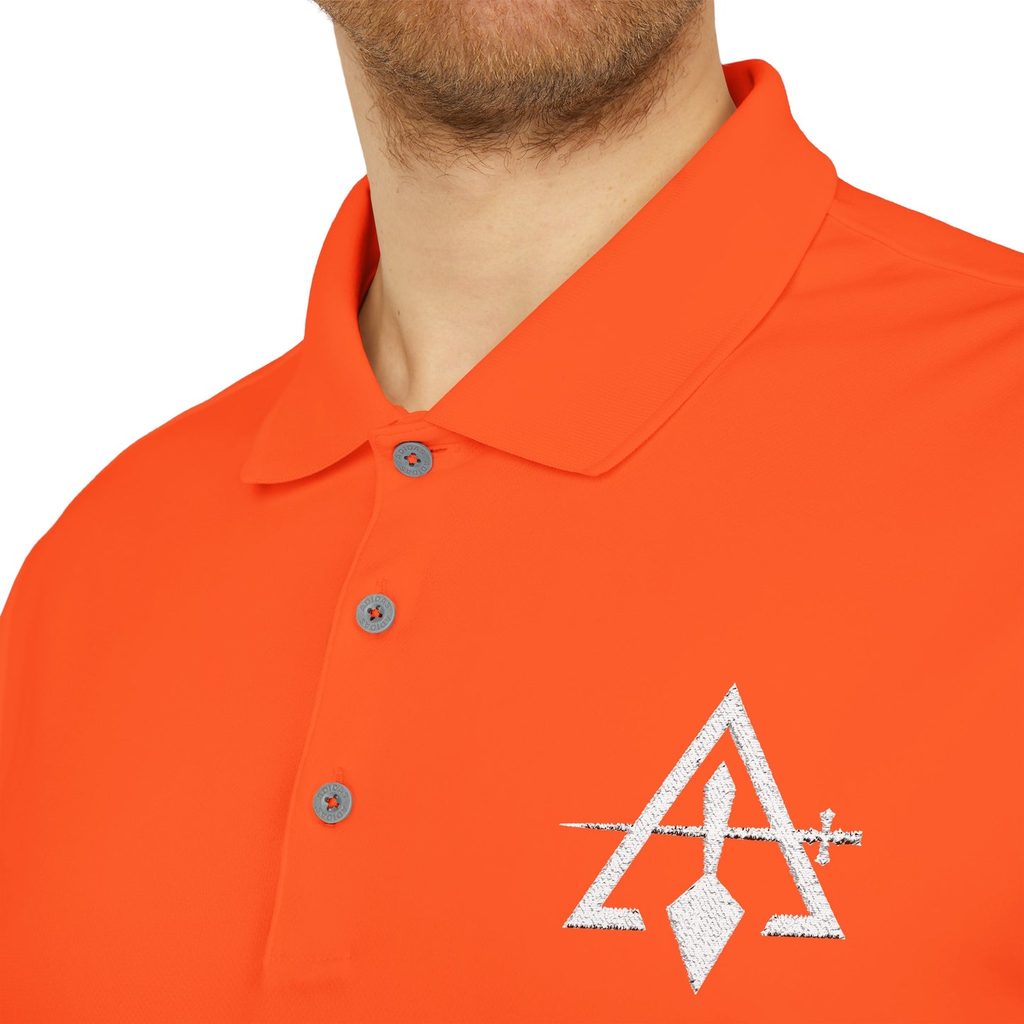Cryptic Council adidas Performance Polo - White Logo