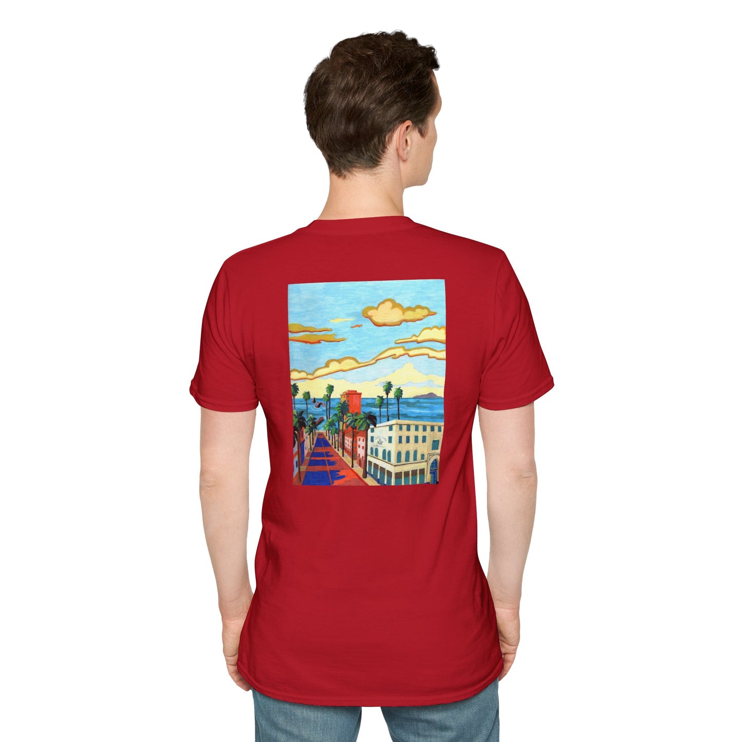 Channel Islands Lodge Softstyle T-Shirt - Custom Art