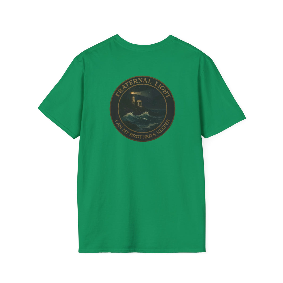 Fraternal Light Softstyle T-Shirt - Vintage Art