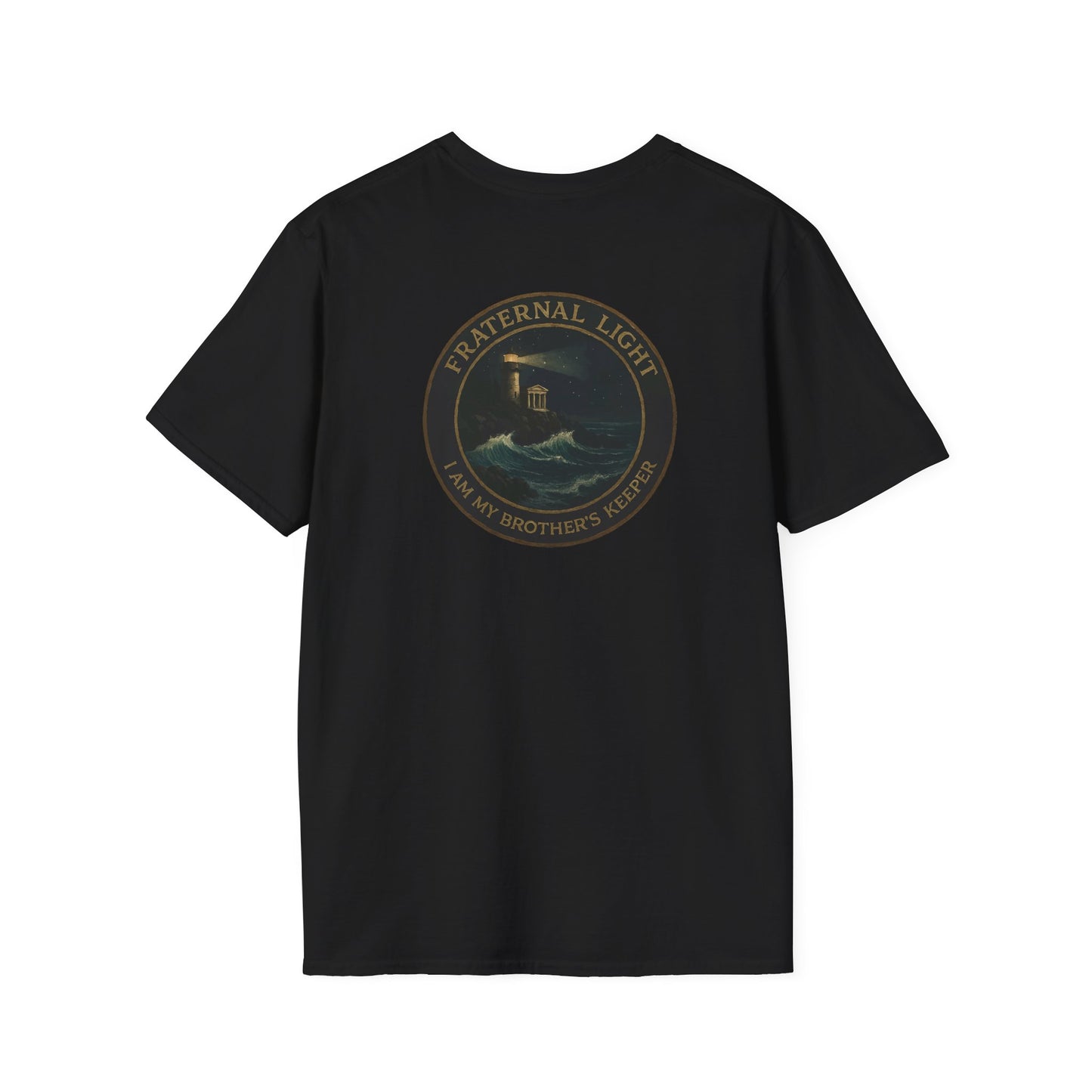 Fraternal Light Softstyle T-Shirt - Vintage Art