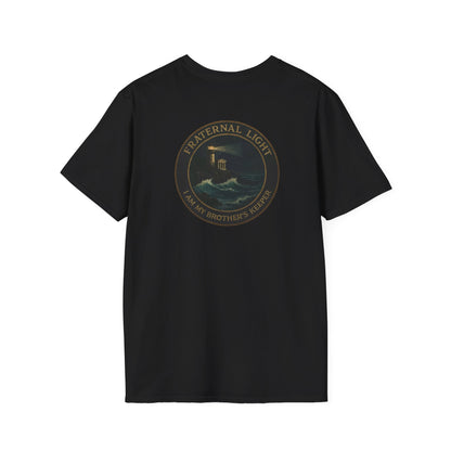 Fraternal Light Softstyle T-Shirt - Vintage Art