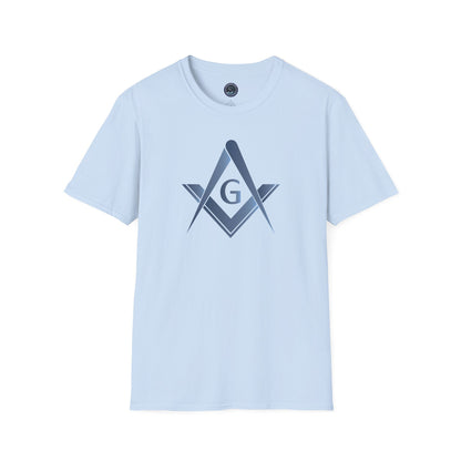 Bluestone Square and Compass Softstyle T-Shirt  - Classic (Front Print)