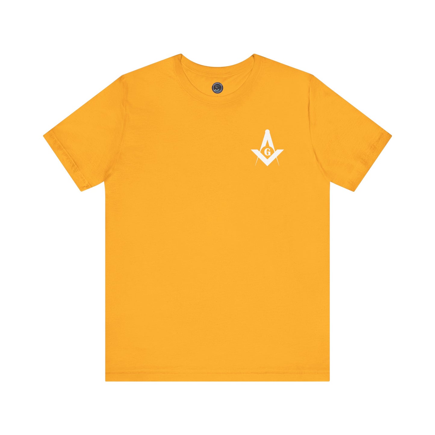 Brightly colored Entered Apprentice T-Shirt from Channel Islands Lodge 214 featuring vibrant lodge logo and design.