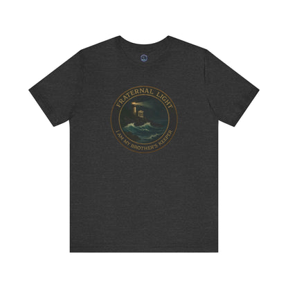 Fraternal Light Vintage Art Short Sleeve T-Shirt