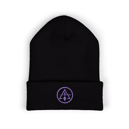 Cryptic Council Encircled Sword and Trowel -  Embroidered Classic Cuffed Beanie