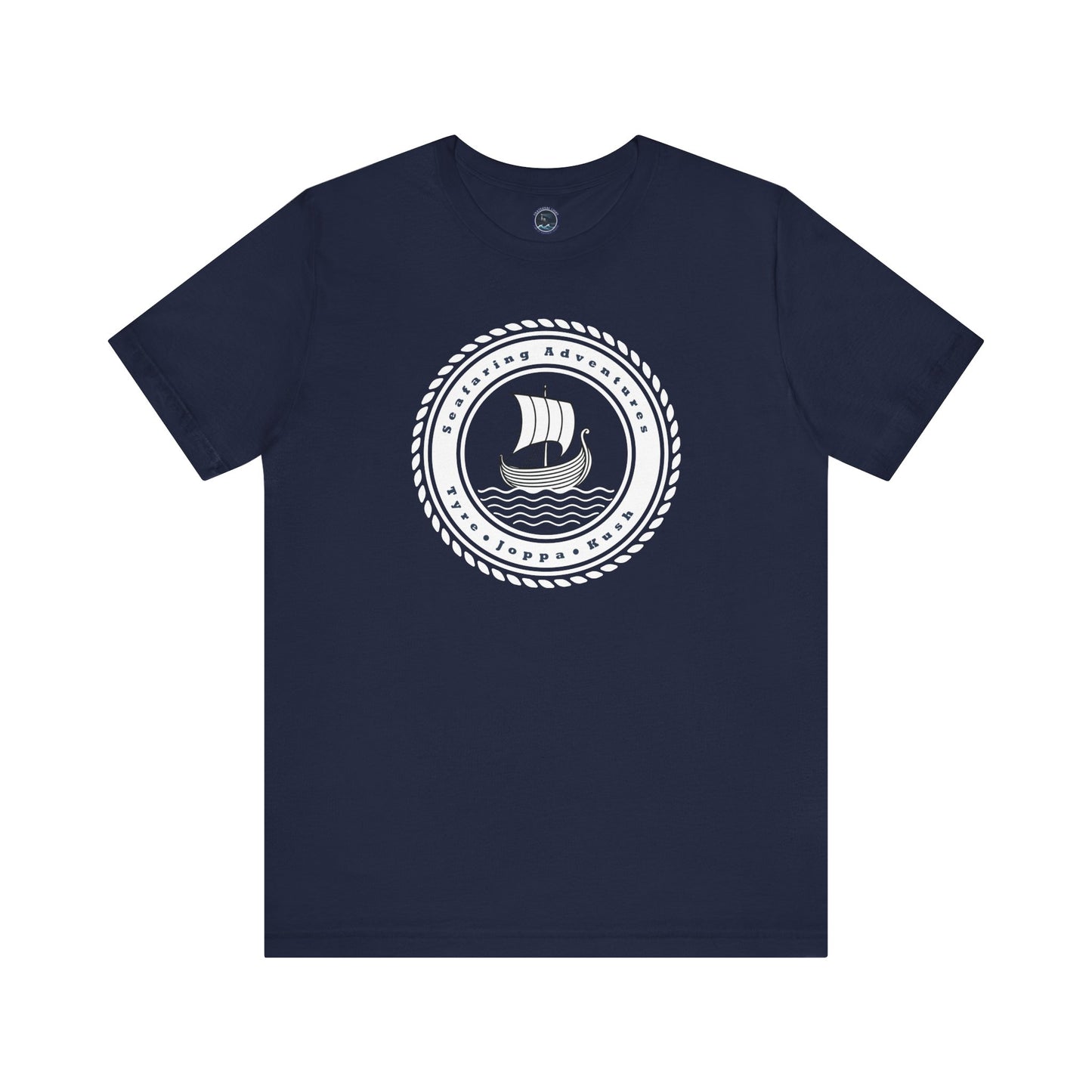 "Seafaring Adventures" From Tyre to Kush Short Sleeve T-Shirt - Front Print