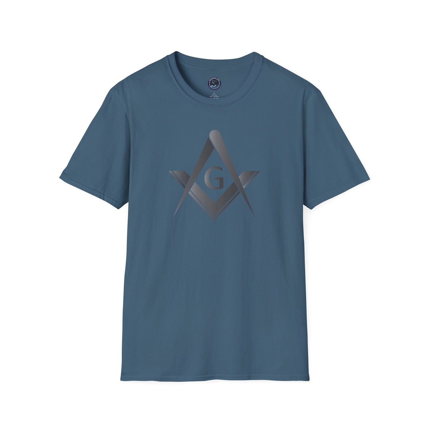 Blackstone Square and Compass Softstyle T-Shirt  - Classic (Front Print)