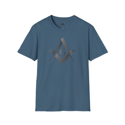 Blackstone Square and Compass Softstyle T-Shirt  - Classic (Front Print)