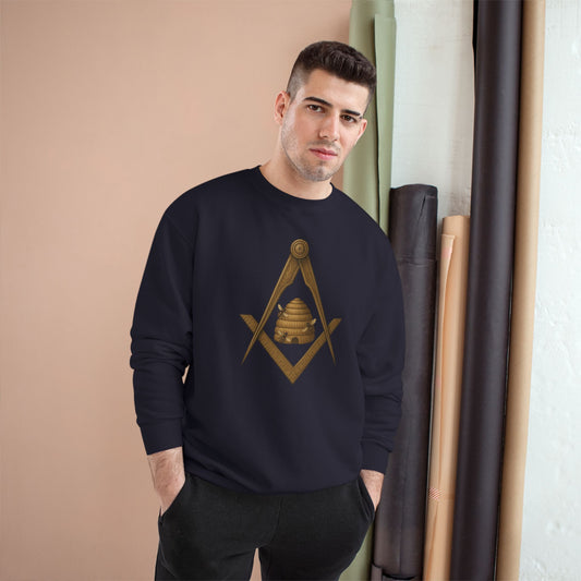 Beehive Square and Compass Champion Sweatshirt