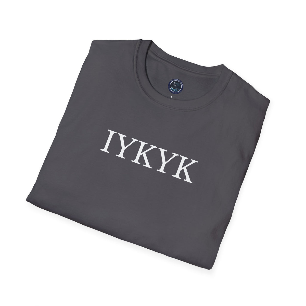 "IYKYK" Softstyle T-Shirt - White Letters