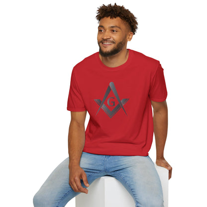 Blackstone Square and Compass Softstyle T-Shirt  - Classic (Front Print)