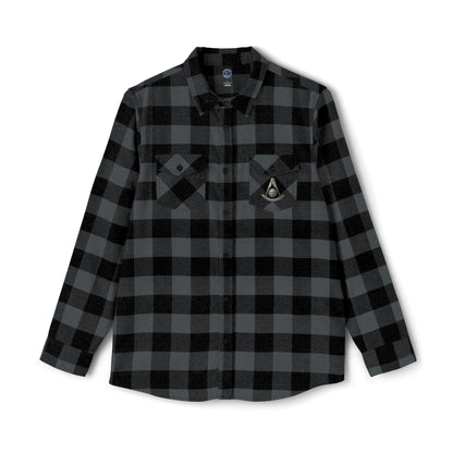 CA Past Master Flannel Shirt - 3D Metallic-Style Emblem