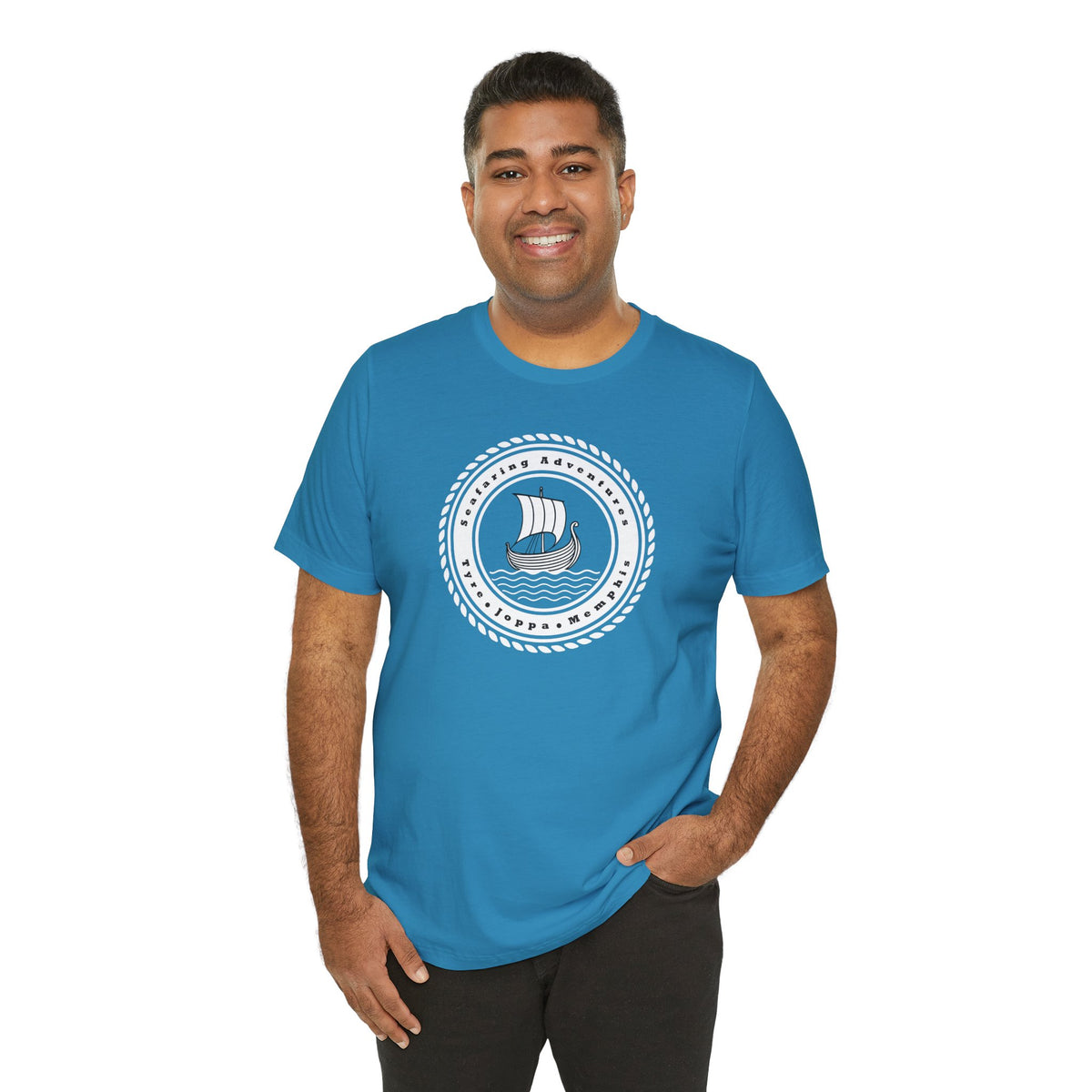 "Seafaring Adventures" Short Sleeve T-Shirt - Front Print