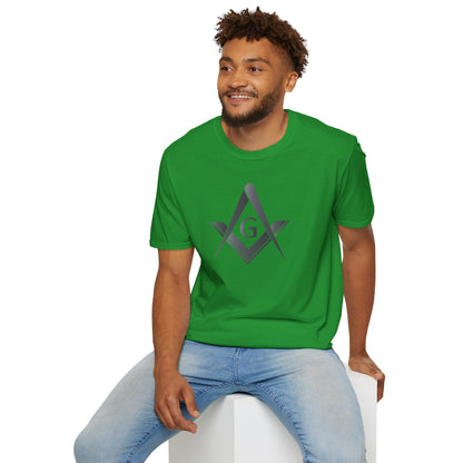 Blackstone Square and Compass Softstyle T-Shirt  - Classic (Front Print)