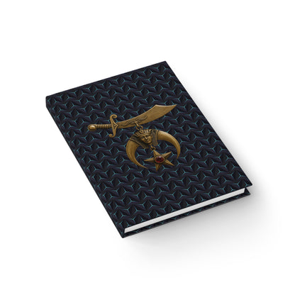 Shriners Journal with Geometric Pattern – Ruled Line