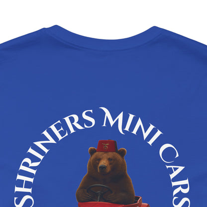 "Shriners Mini Cars - How We Roll" Short Sleeve T-Shirt
