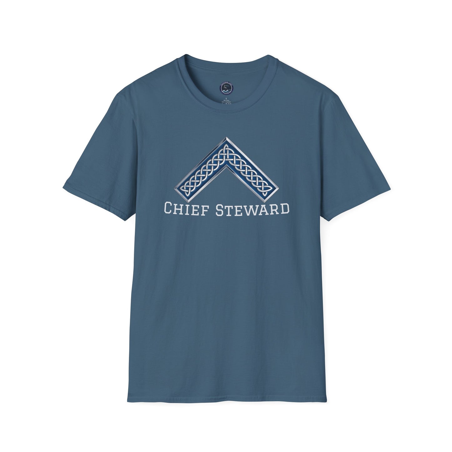 Worshipful Master "Chief Steward" Softstyle T-Shirt - Celtic Square