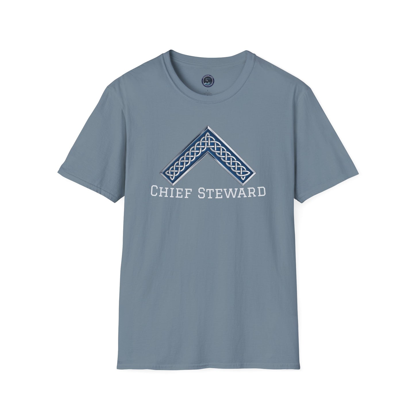 Worshipful Master "Chief Steward" Softstyle T-Shirt - Celtic Square