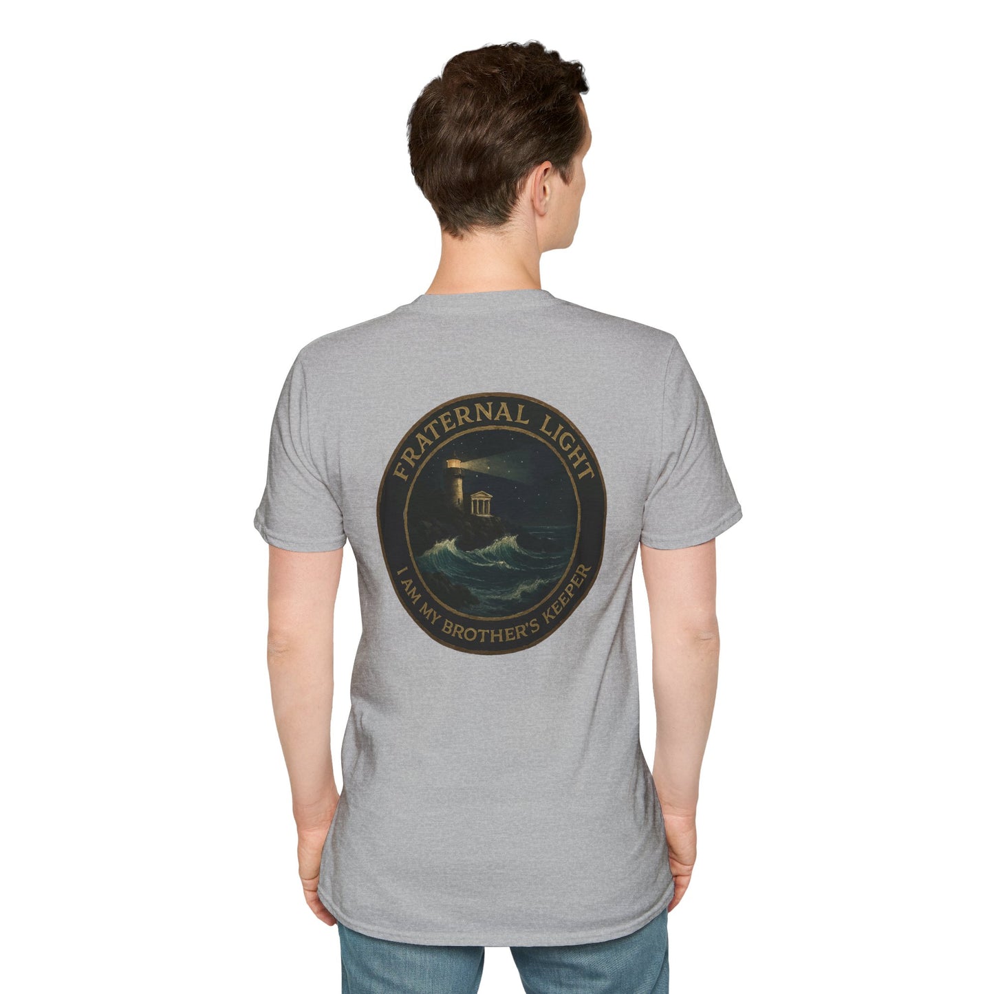 Fraternal Light Vintage Art Softstyle T-Shirt