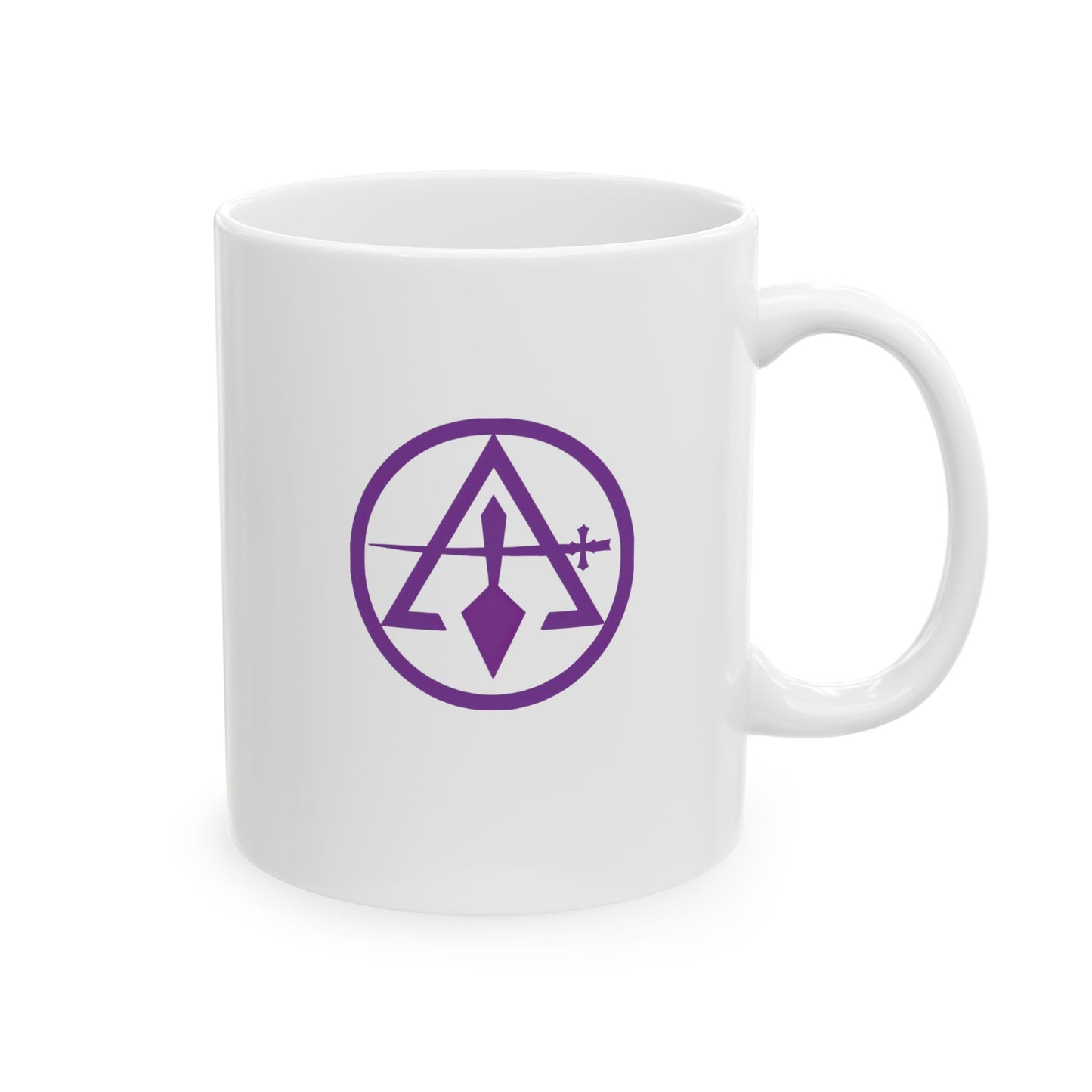 Cryptic Council Ceramic Mug - Regal Pommel (11oz, 15oz)