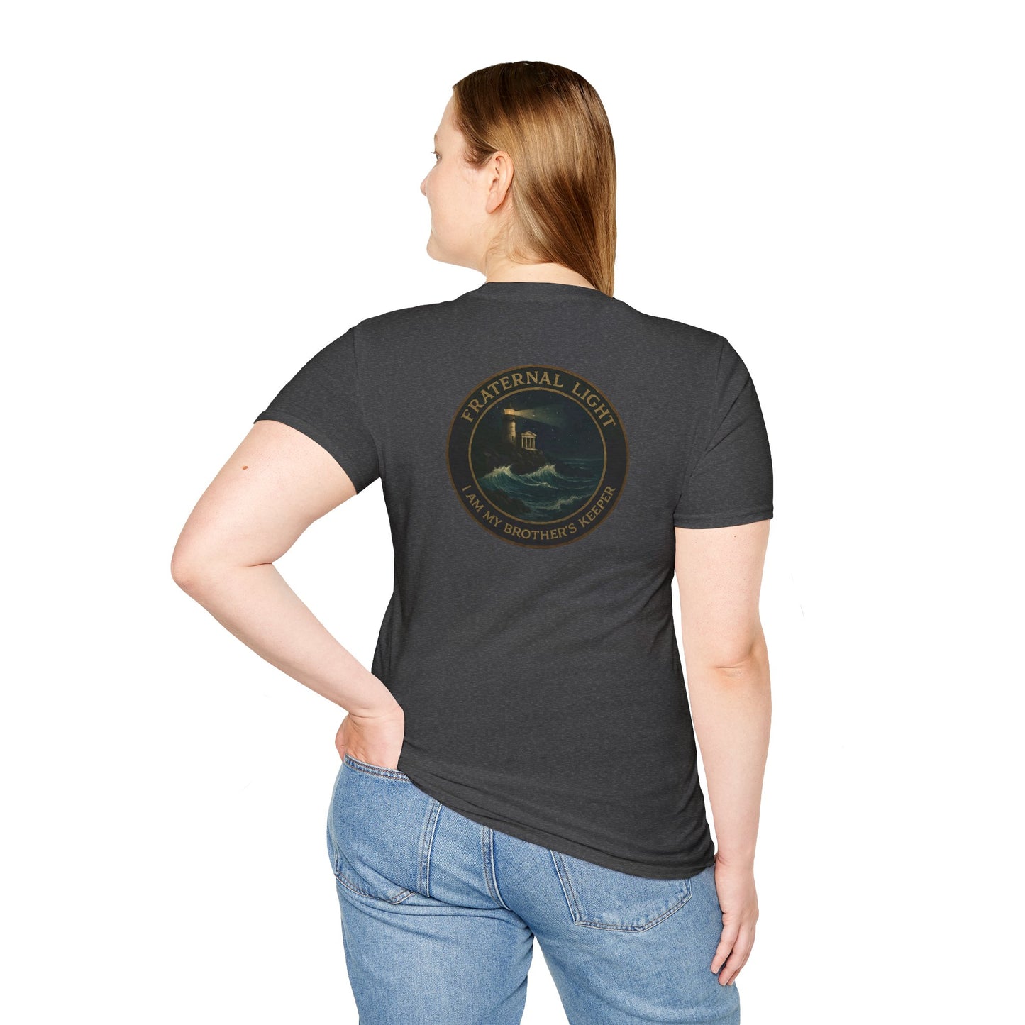 Fraternal Light Softstyle T-Shirt - Vintage Art