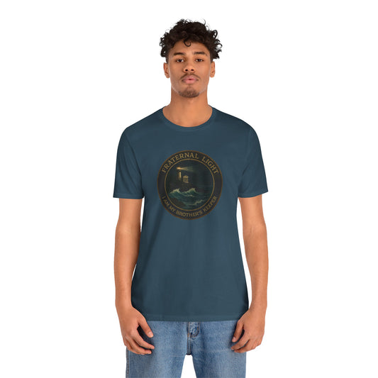 Fraternal Light Vintage Art Short Sleeve T-Shirt