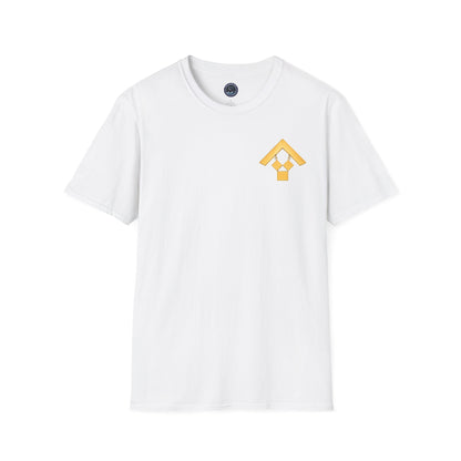 Past Master Jewel Softstyle T-Shirt - Gold (Channel Islands Lodge)
