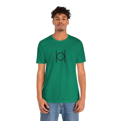 Point within a Circle T-Shirt - Classic (Green, Front Facing)