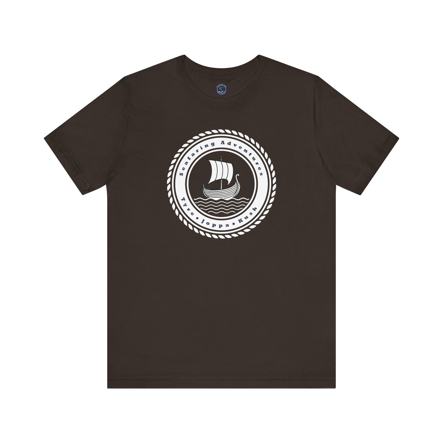 "Seafaring Adventures" From Tyre to Kush Short Sleeve T-Shirt - Front Print