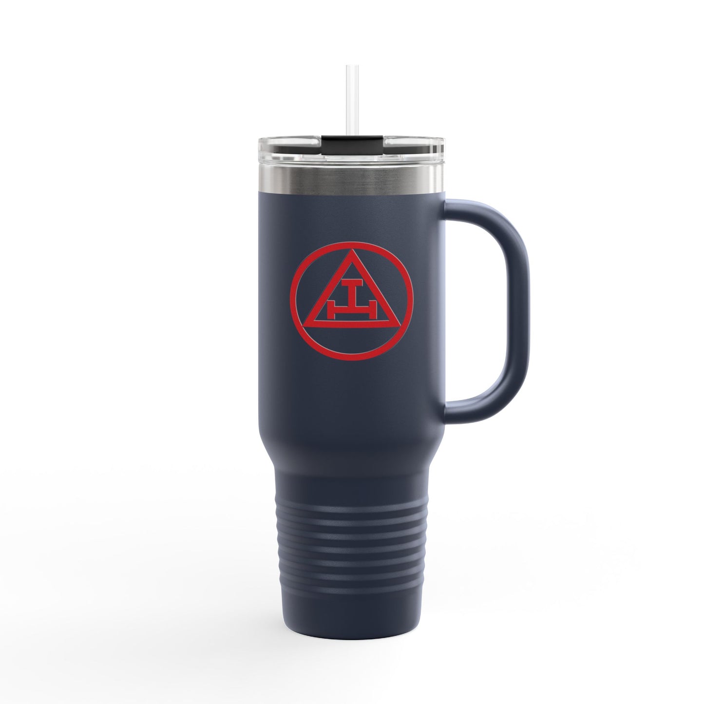 Two-Sided Encircled Royal Arch Insulated Travel Tumbler (40oz)