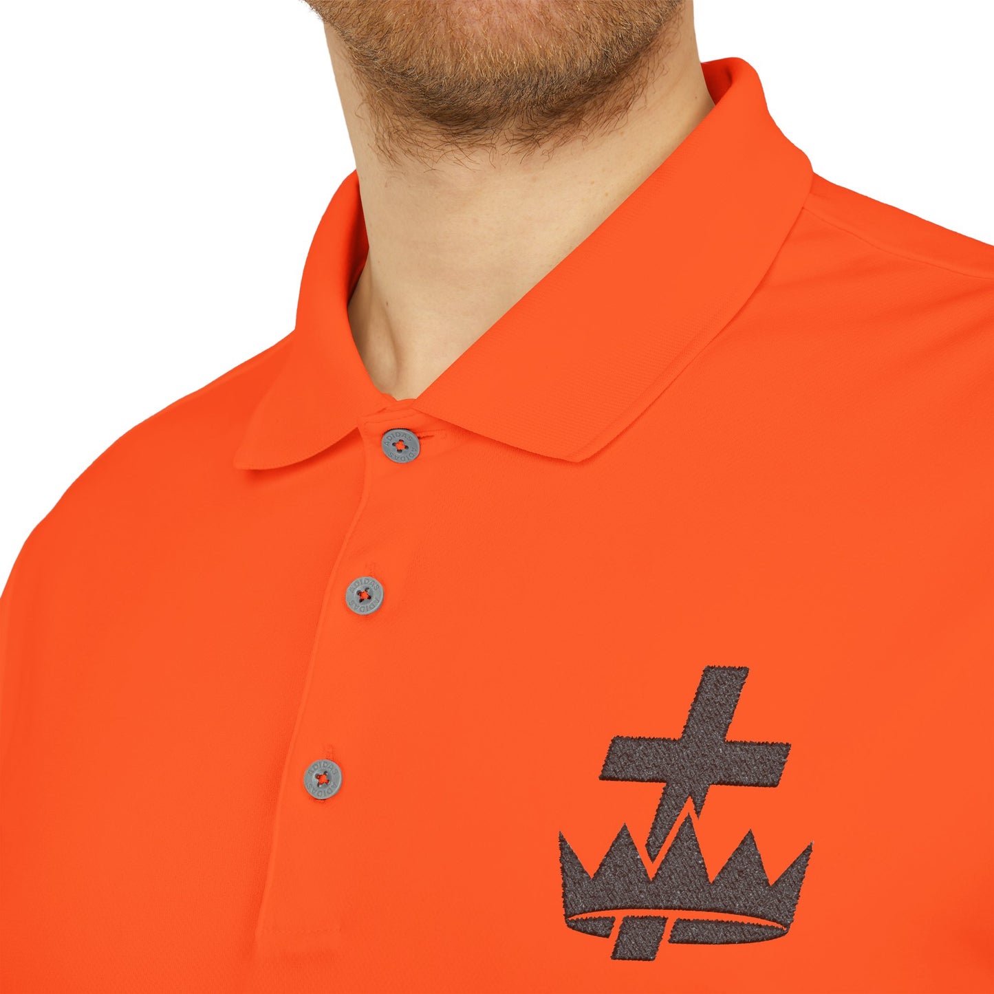 Knights Templar adidas Performance Polo - Black Logo