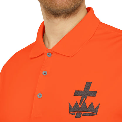 Knights Templar adidas Performance Polo - Black Logo