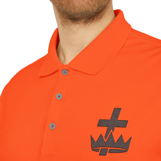 Knights Templar adidas Performance Polo - Black Logo