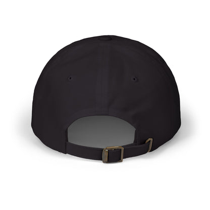 Past Master Embroidered Dad Cap – Compass & Quadrant (Red)