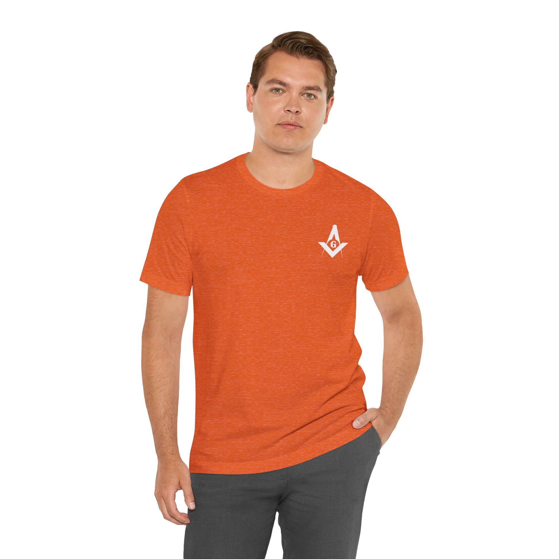 Bright-colored Channel Islands Lodge 214 short sleeve T-shirt by Printify featuring a vibrant, casual design.