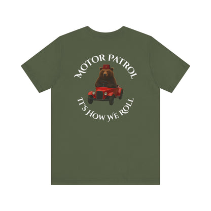 Shriners Motor Patrol "It's How We Roll" Short Sleeve T-Shirt