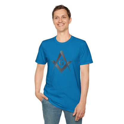 Blackstone Square and Compass Softstyle T-Shirt  - Classic (Front Print)