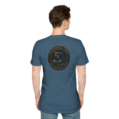 Fraternal Light Softstyle T-Shirt - Vintage Art